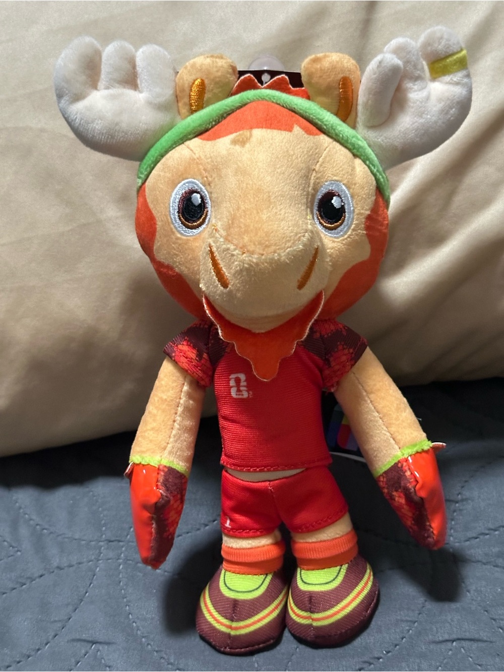 FIFA World Cup 2026 Canada Mascot Maple The Moose Plush 8" 🇨🇦⚽🍁